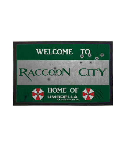 Raccoon city home umbrella - home,